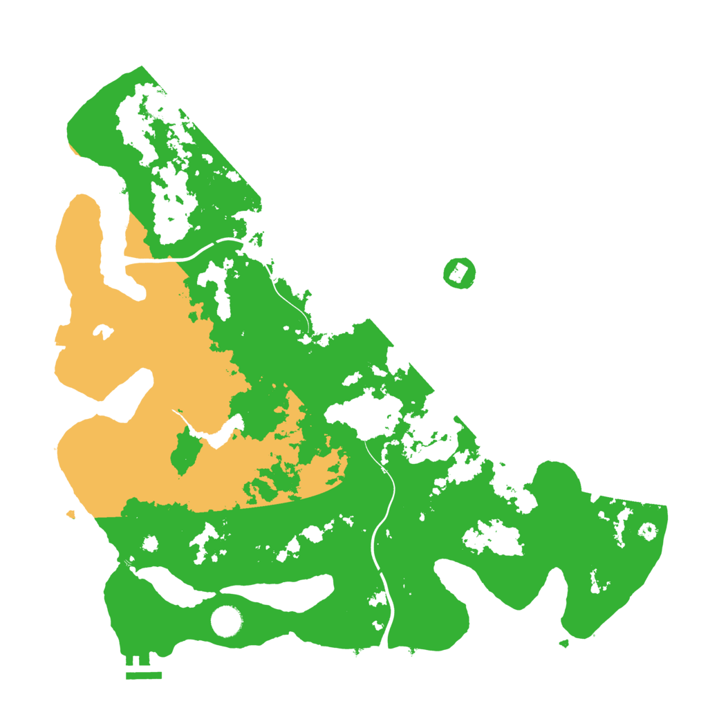 Biome Rust Map: Procedural Map, Size: 4000, Seed: 831285