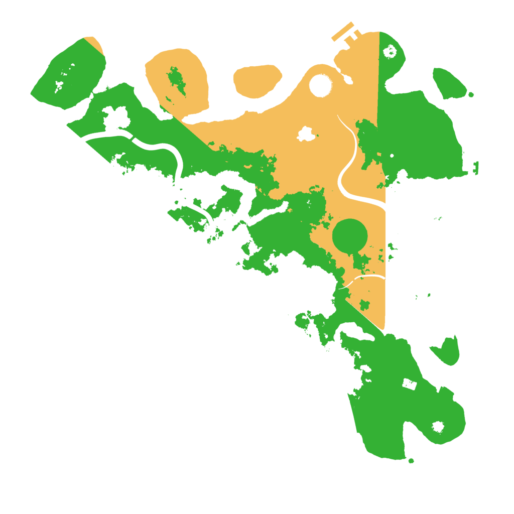 Biome Rust Map: Procedural Map, Size: 4000, Seed: 2015893688