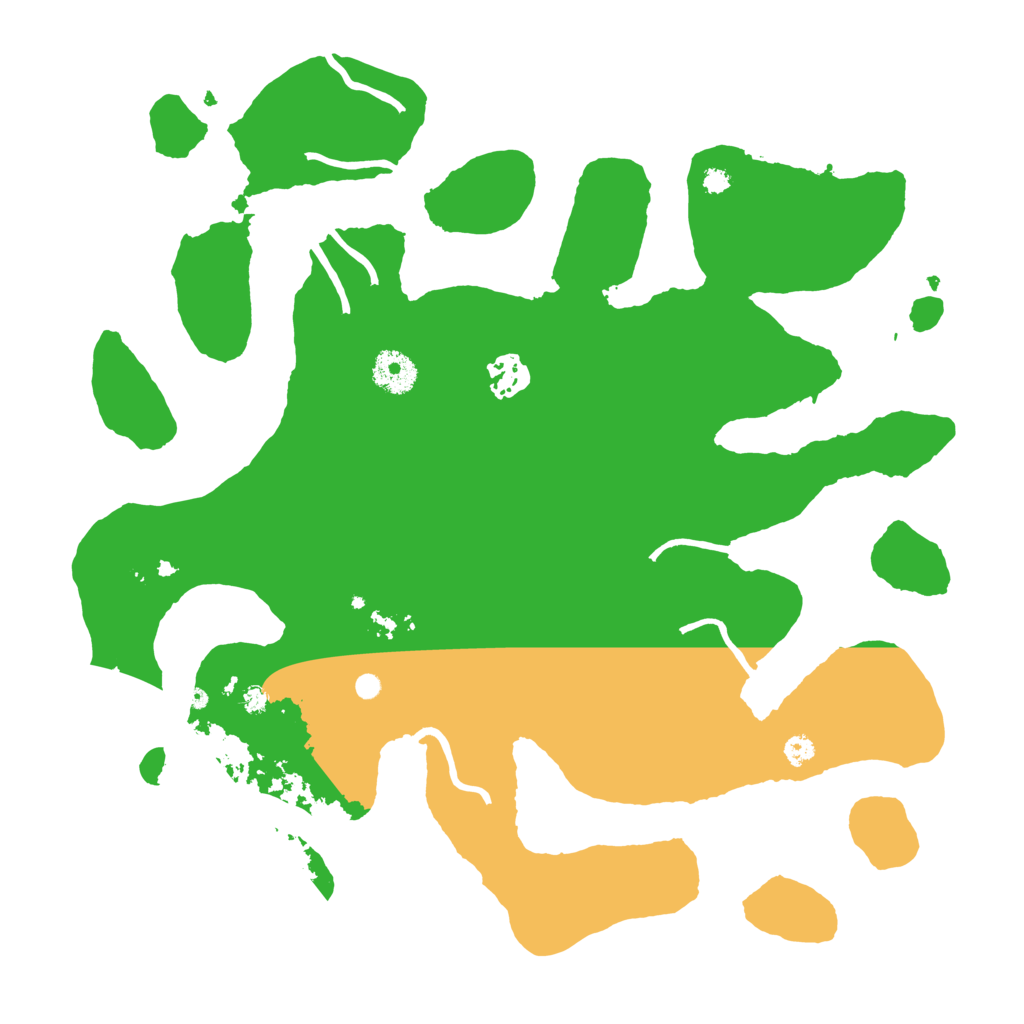 Biome Rust Map: Procedural Map, Size: 3550, Seed: 171373