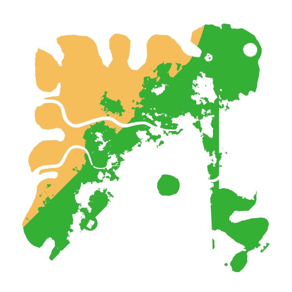 Biome Rust Map: Procedural Map, Size: 3750, Seed: 27546576