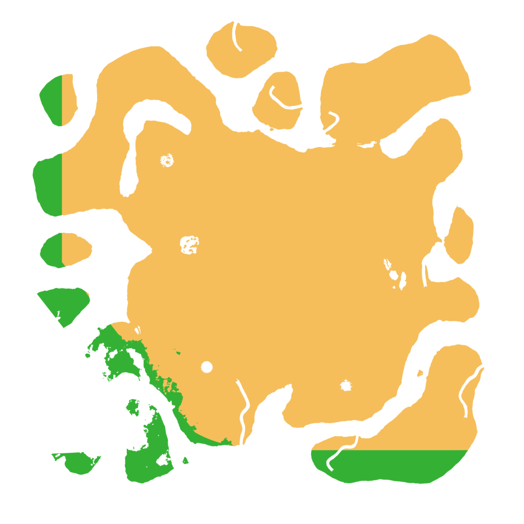Biome Rust Map: Procedural Map, Size: 4000, Seed: 527522