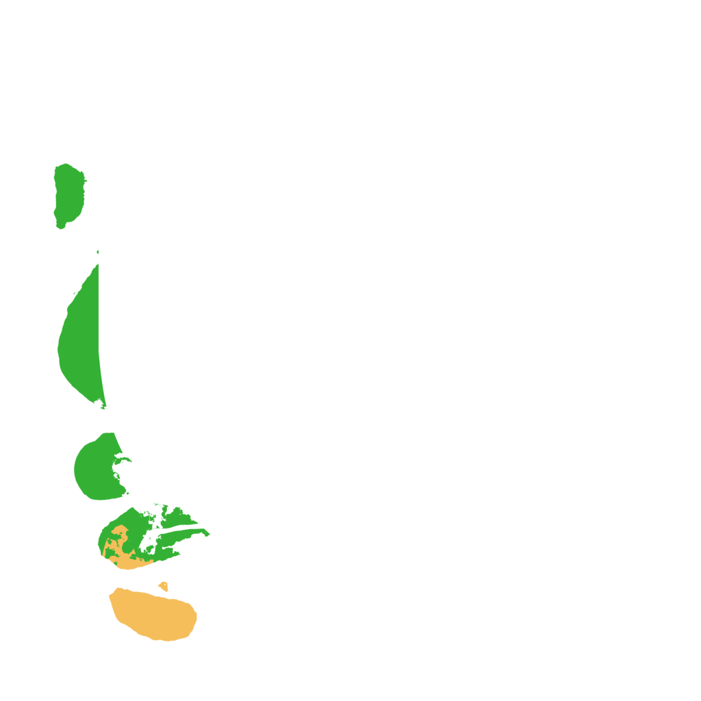 Biome Rust Map: Procedural Map, Size: 3500, Seed: 1623109