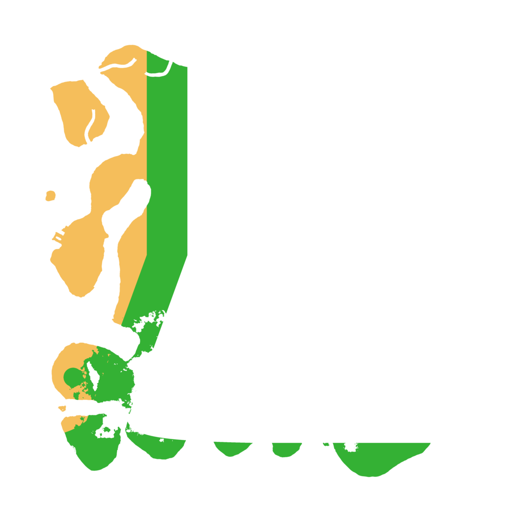 Biome Rust Map: Procedural Map, Size: 3550, Seed: 736152