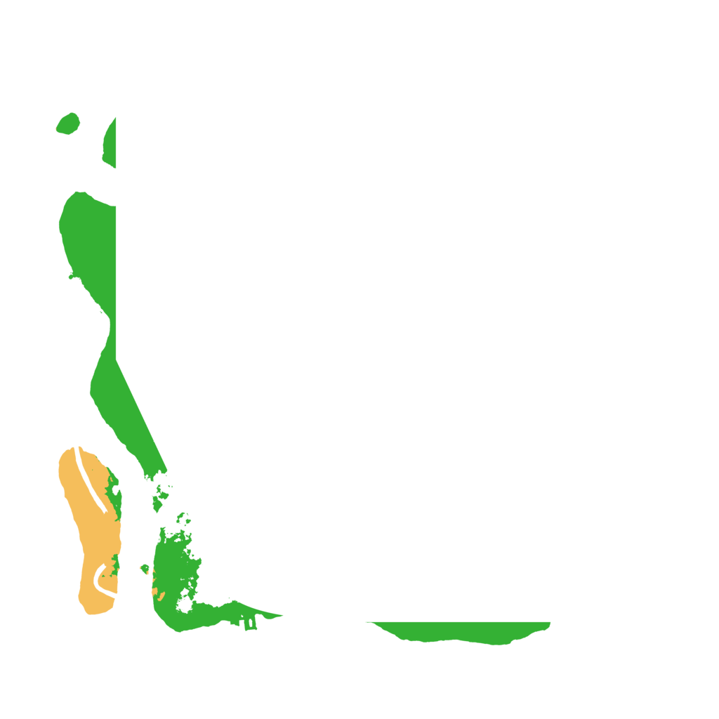 Biome Rust Map: Procedural Map, Size: 3700, Seed: 2144850804