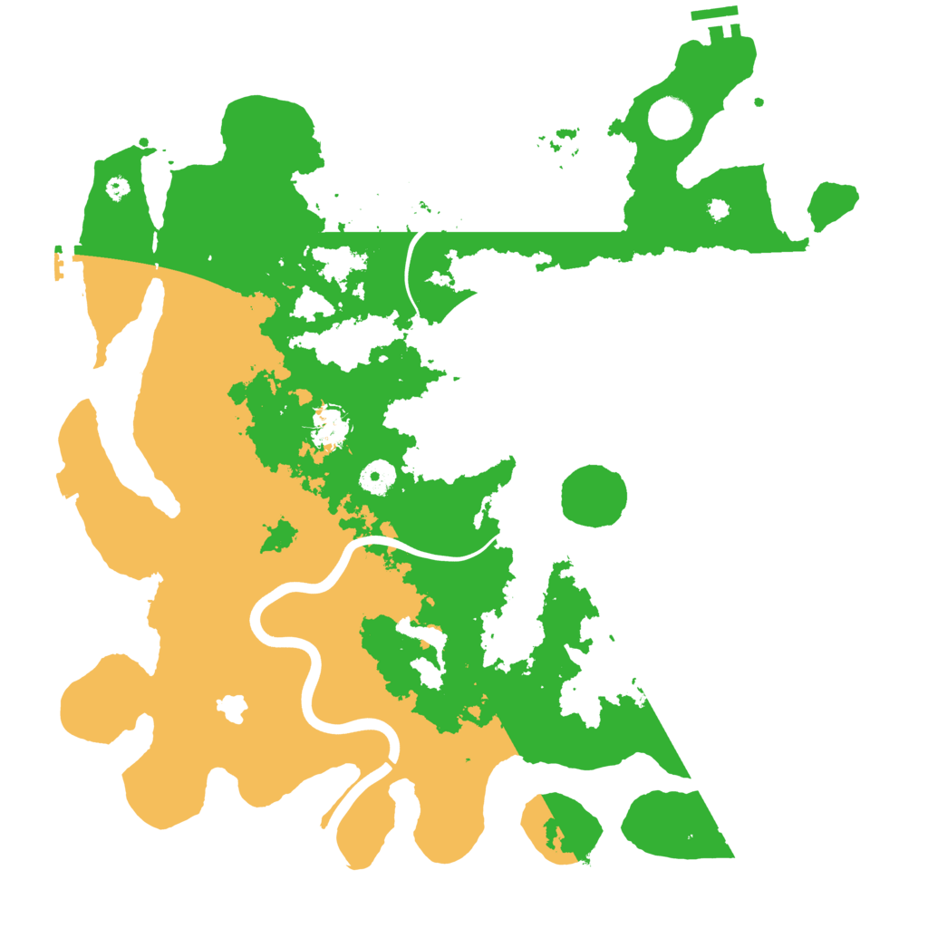 Biome Rust Map: Procedural Map, Size: 4000, Seed: 190046