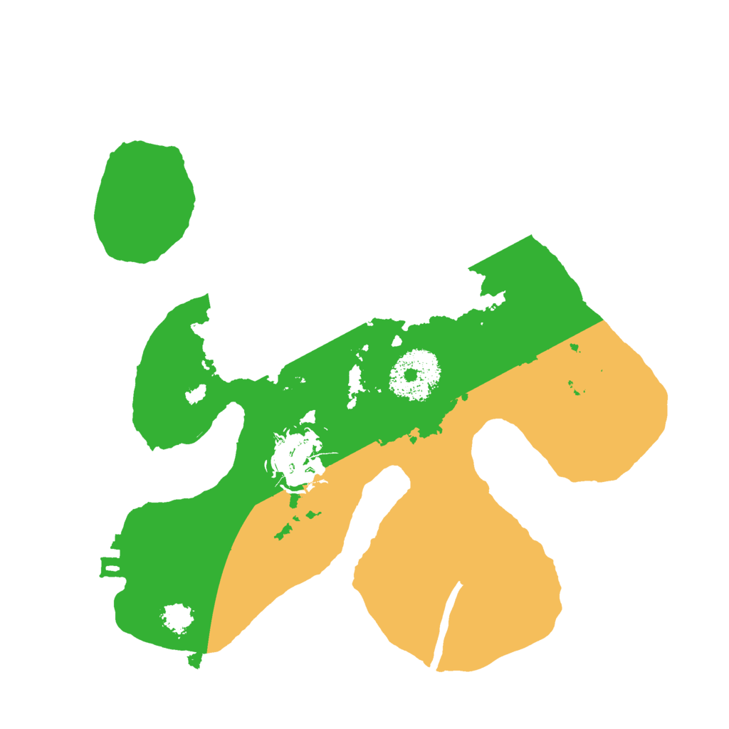 Biome Rust Map: Procedural Map, Size: 2200, Seed: 1524959088