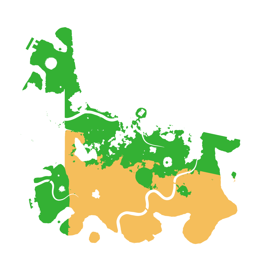 Biome Rust Map: Procedural Map, Size: 4000, Seed: 842394