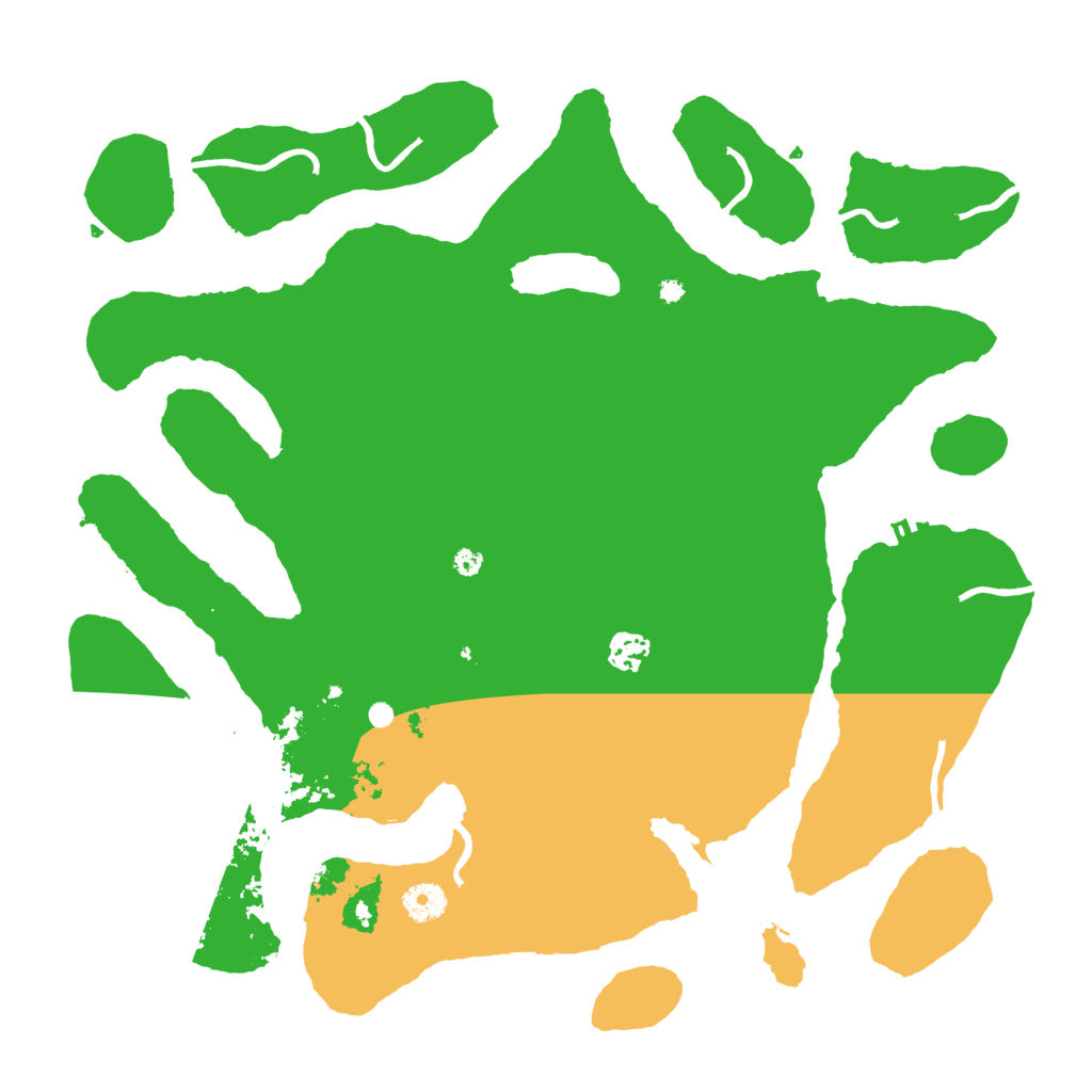 Biome Rust Map: Procedural Map, Size: 4000, Seed: 611283