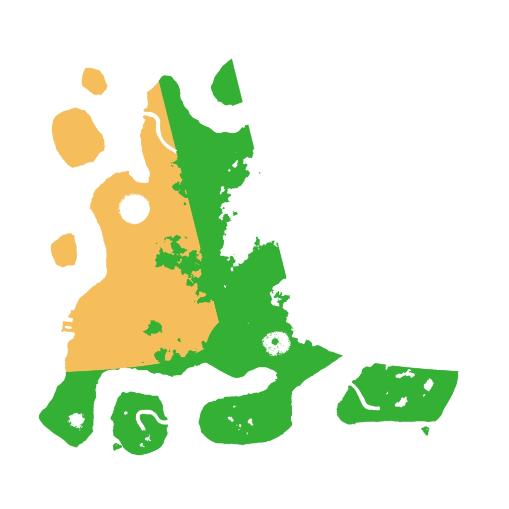 Biome Rust Map: Procedural Map, Size: 3000, Seed: 1525758015