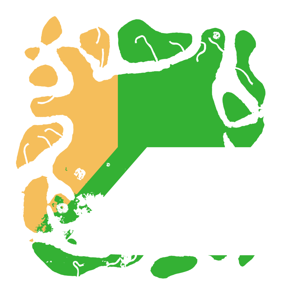 Biome Rust Map: Procedural Map, Size: 4000, Seed: 165899672