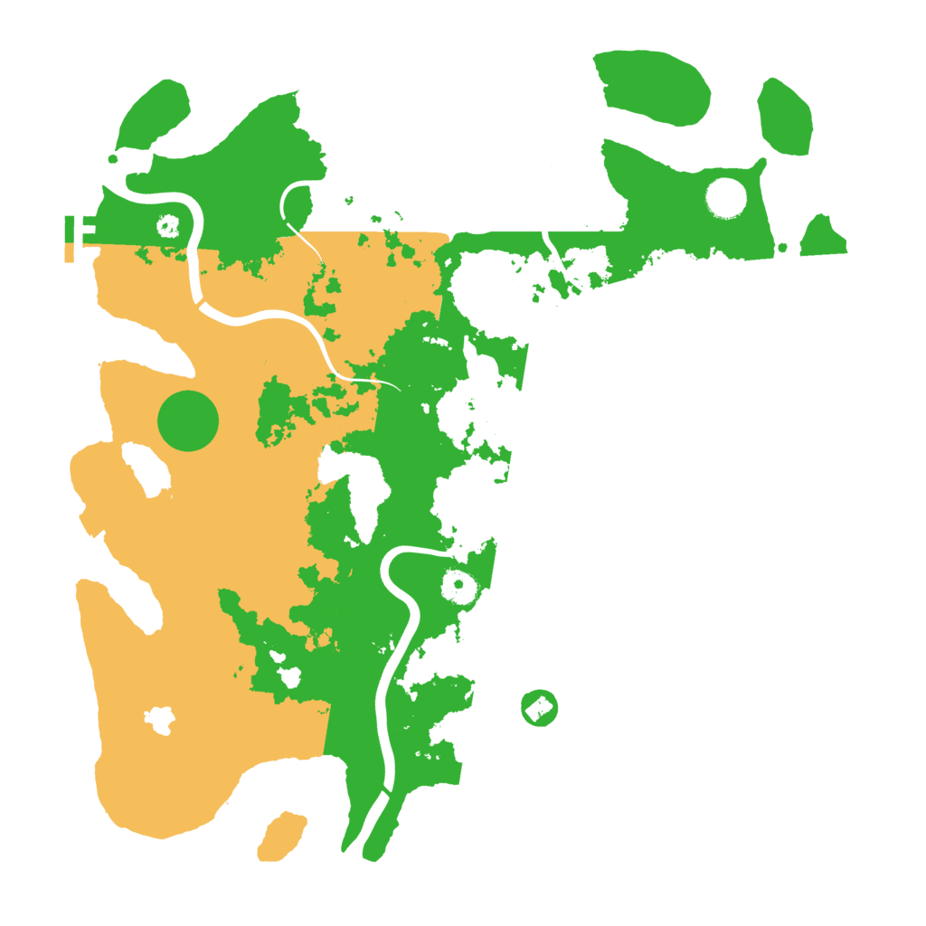 Biome Rust Map: Procedural Map, Size: 4000, Seed: 1374436740