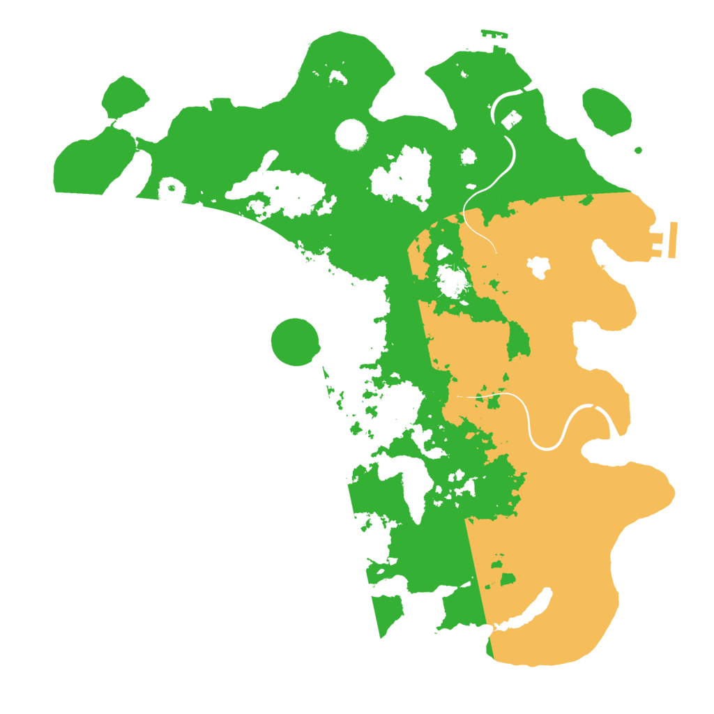 Biome Rust Map: Procedural Map, Size: 4000, Seed: 12012022