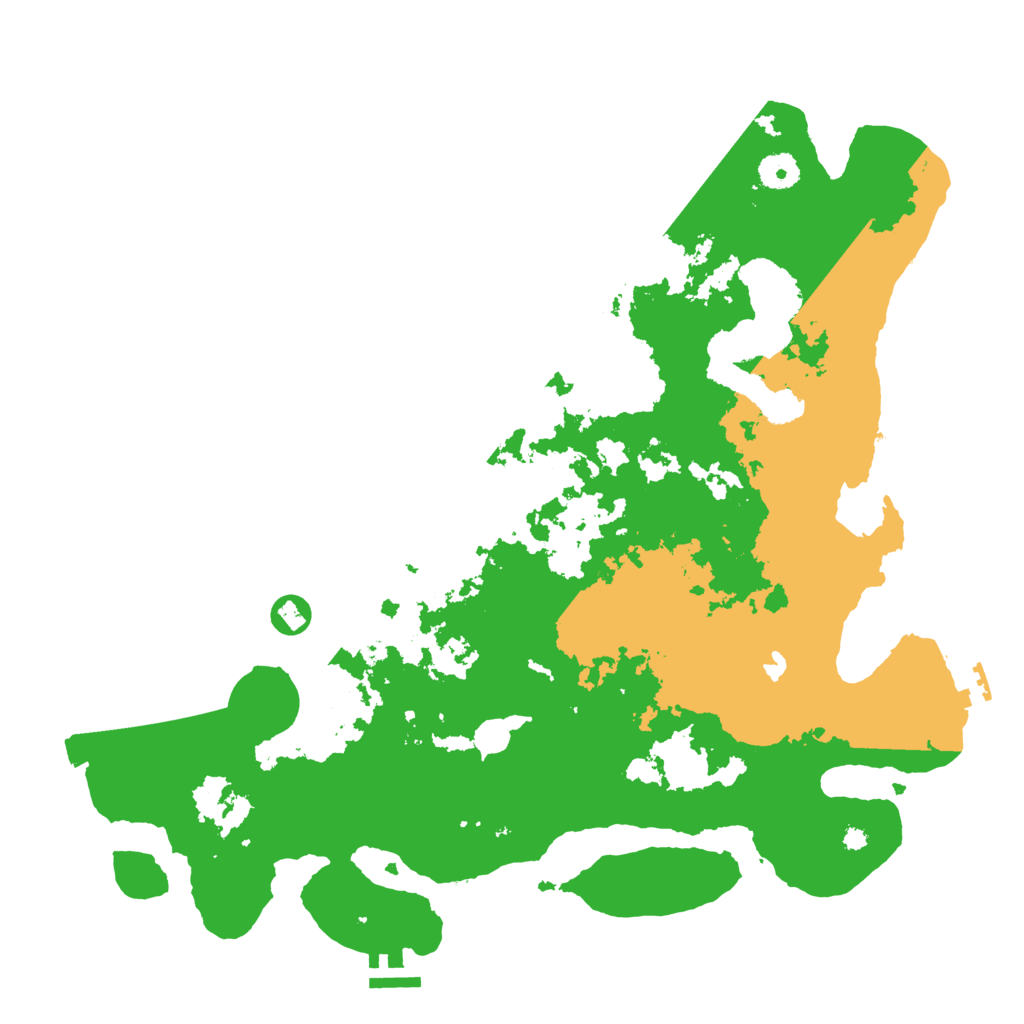 Biome Rust Map: Procedural Map, Size: 4000, Seed: 55