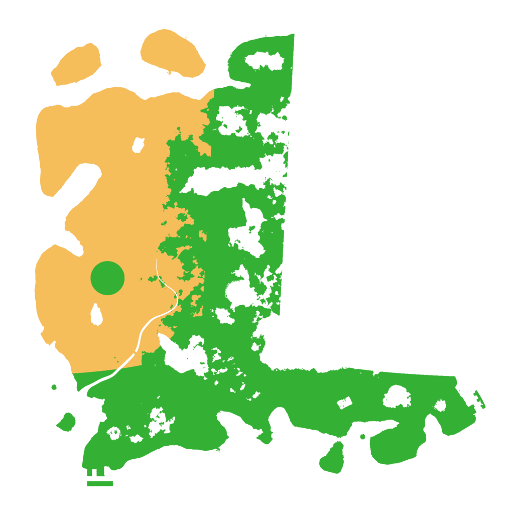 Biome Rust Map: Procedural Map, Size: 4000, Seed: 1456865