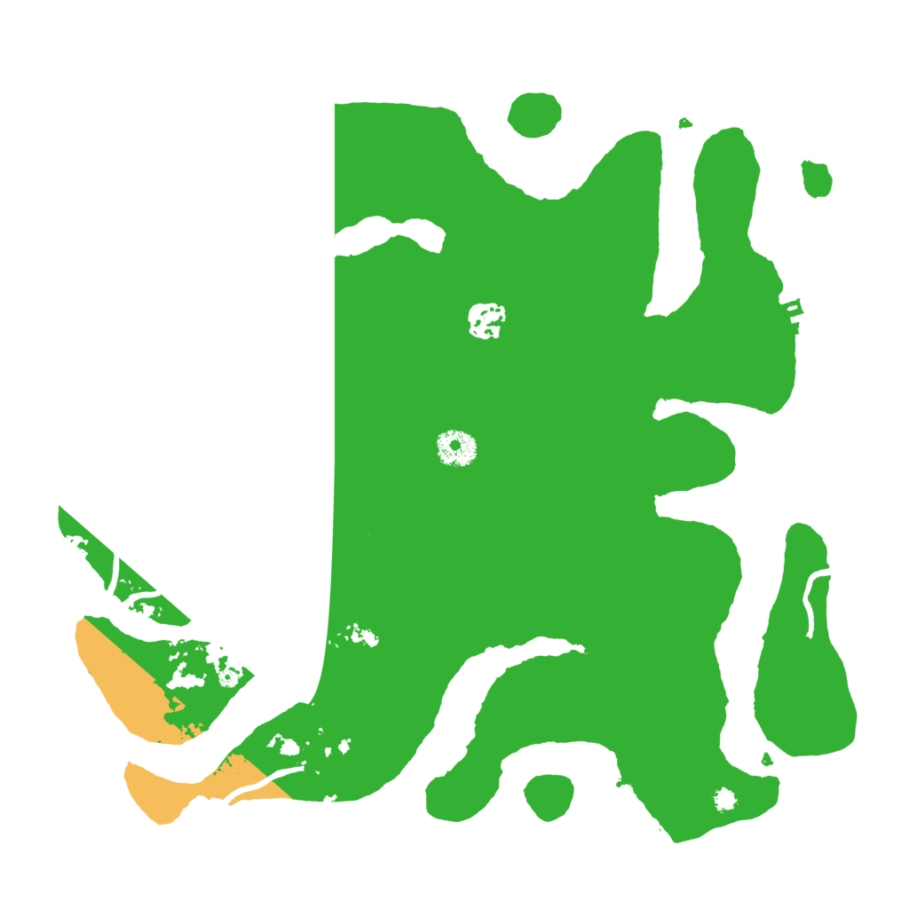 Biome Rust Map: Procedural Map, Size: 3550, Seed: 430655