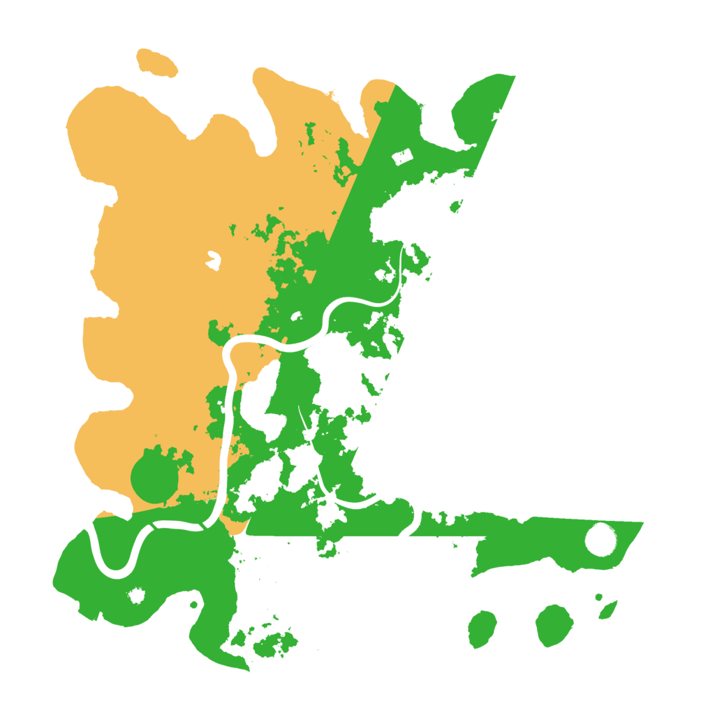 Biome Rust Map: Procedural Map, Size: 4000, Seed: 511341