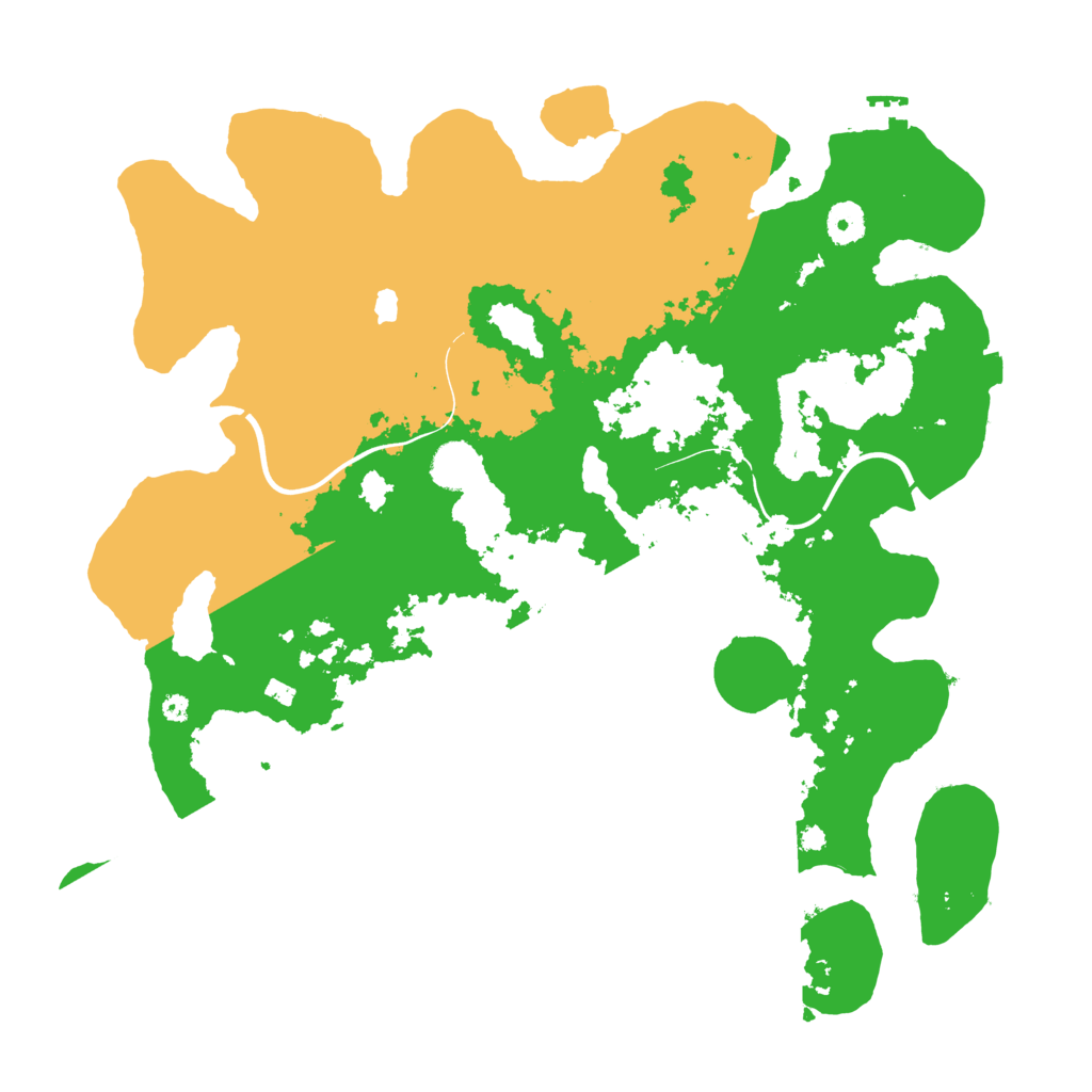 Biome Rust Map: Procedural Map, Size: 4000, Seed: 480354