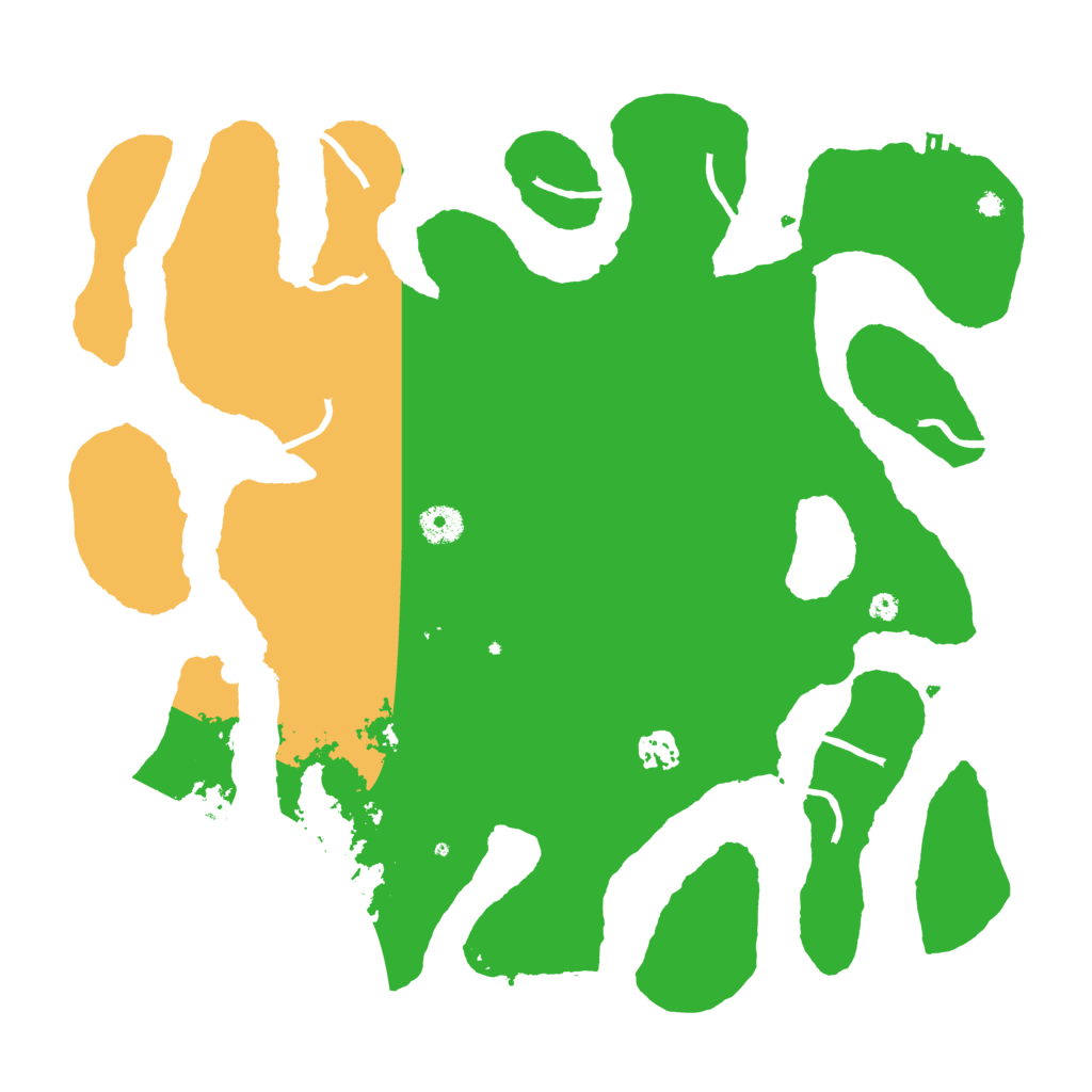 Biome Rust Map: Procedural Map, Size: 4000, Seed: 729286