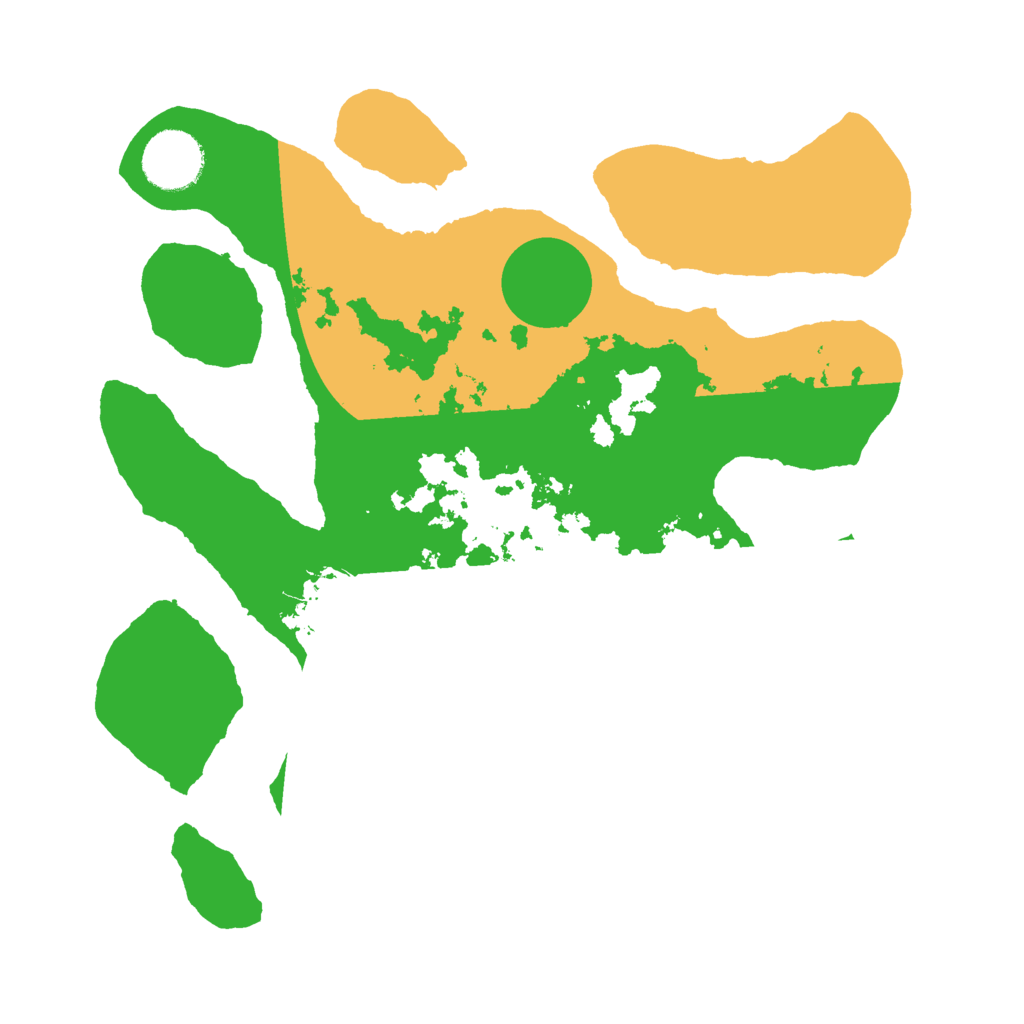 Biome Rust Map: Barren, Size: 3000, Seed: 21301063