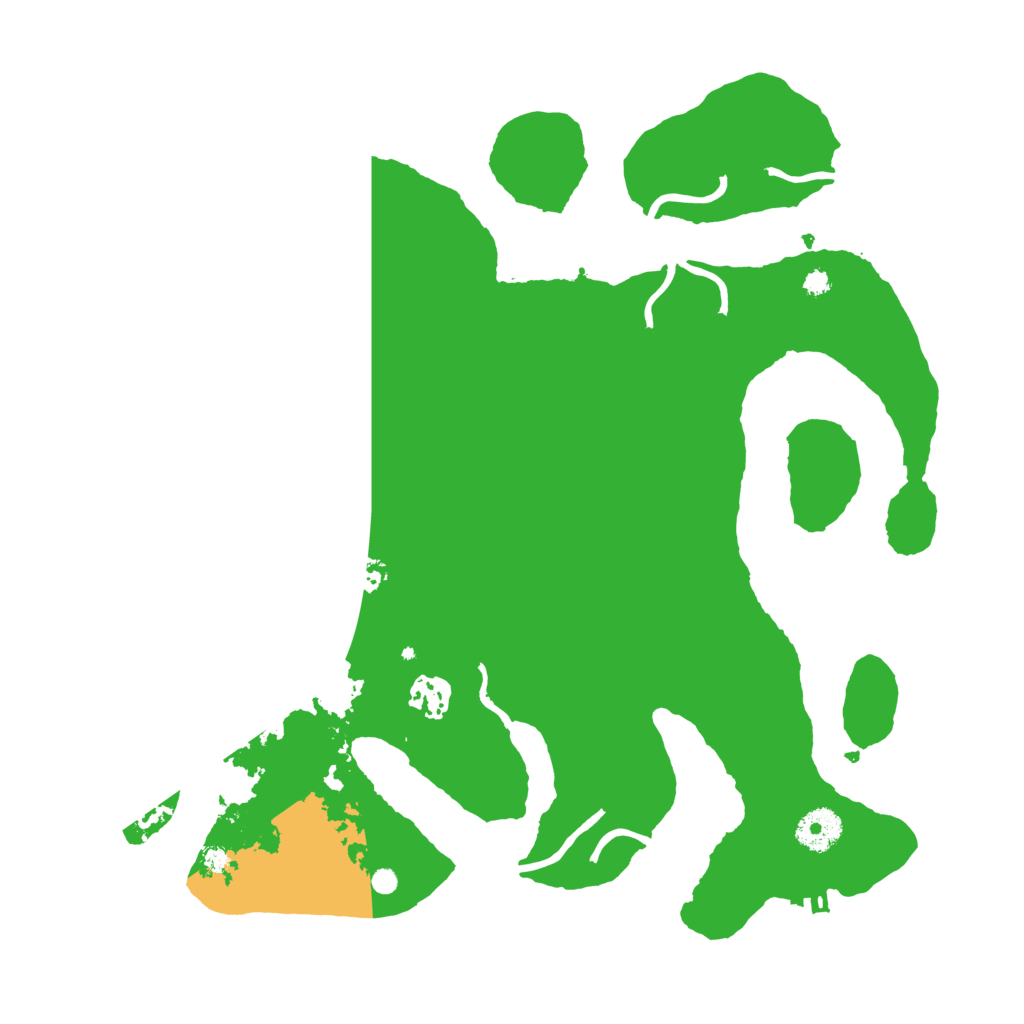 Biome Rust Map: Procedural Map, Size: 3550, Seed: 497344