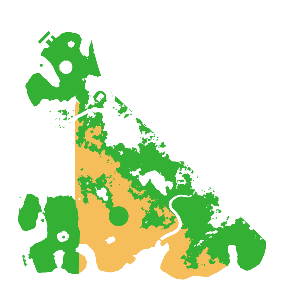 Biome Rust Map: Procedural Map, Size: 4000, Seed: 28752949