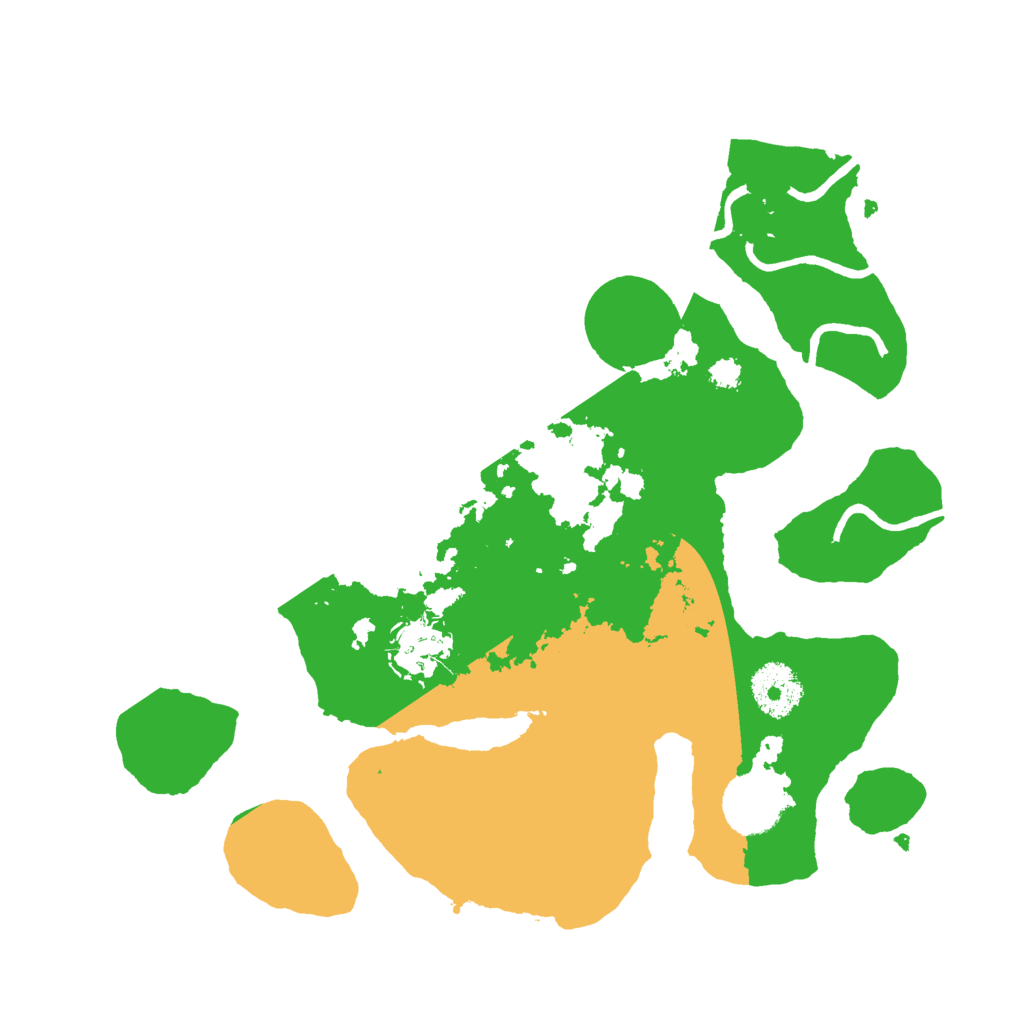 Biome Rust Map: Procedural Map, Size: 3000, Seed: 774953686