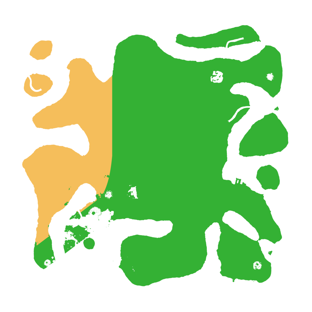 Biome Rust Map: Procedural Map, Size: 3700, Seed: 5247021