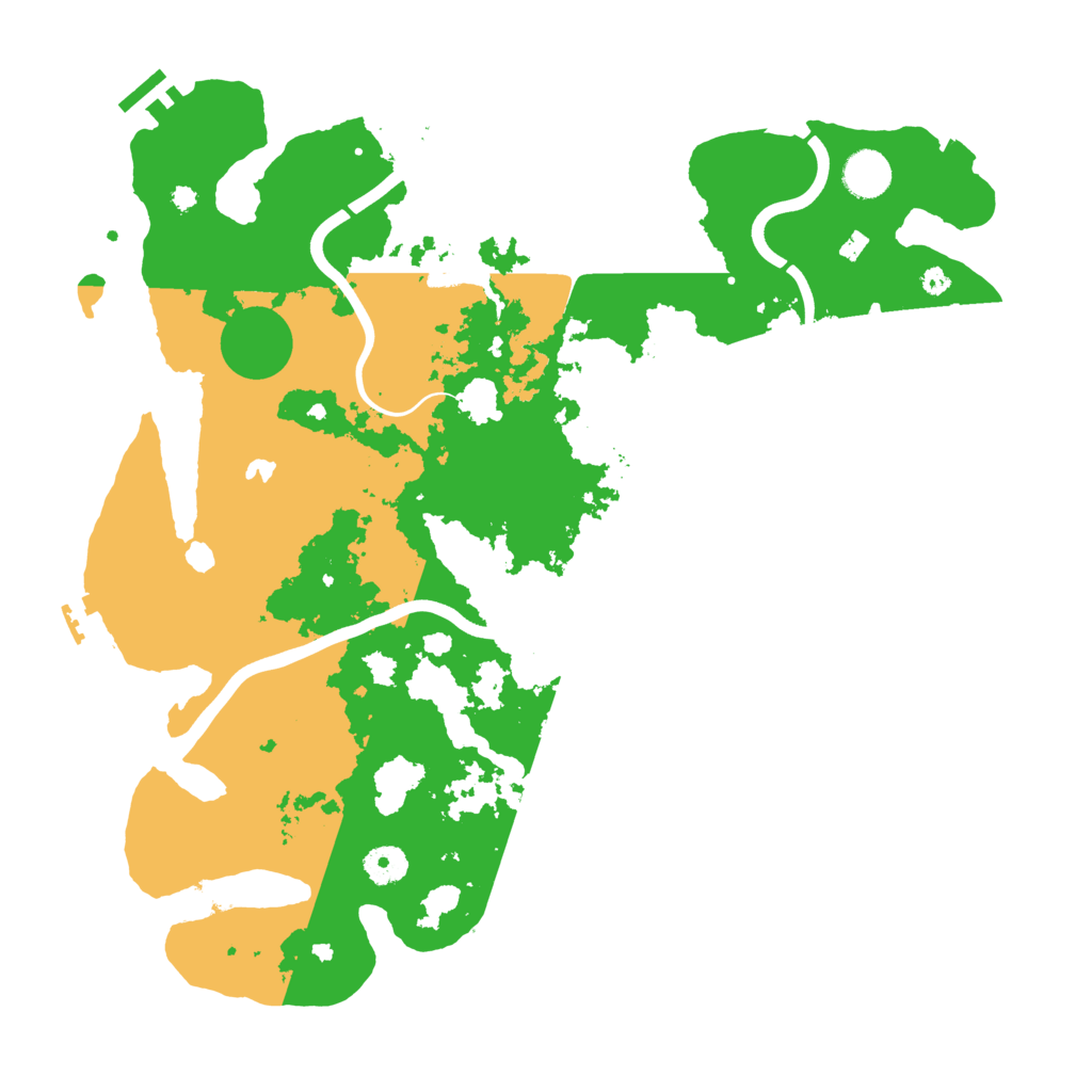 Biome Rust Map: Procedural Map, Size: 4000, Seed: 31258133