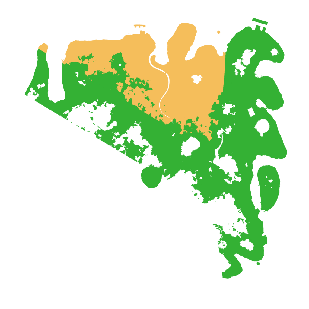 Biome Rust Map: Procedural Map, Size: 4000, Seed: 50810530