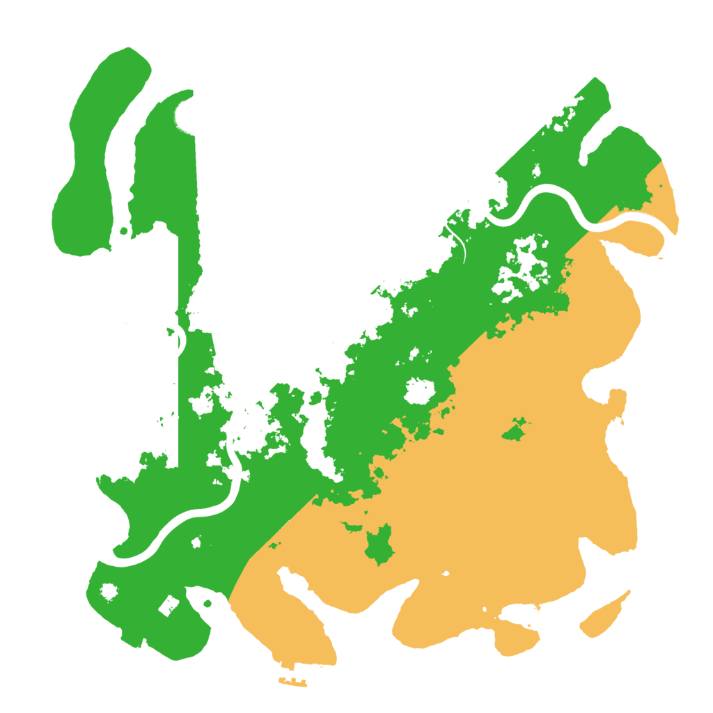 Biome Rust Map: Procedural Map, Size: 3800, Seed: 676893