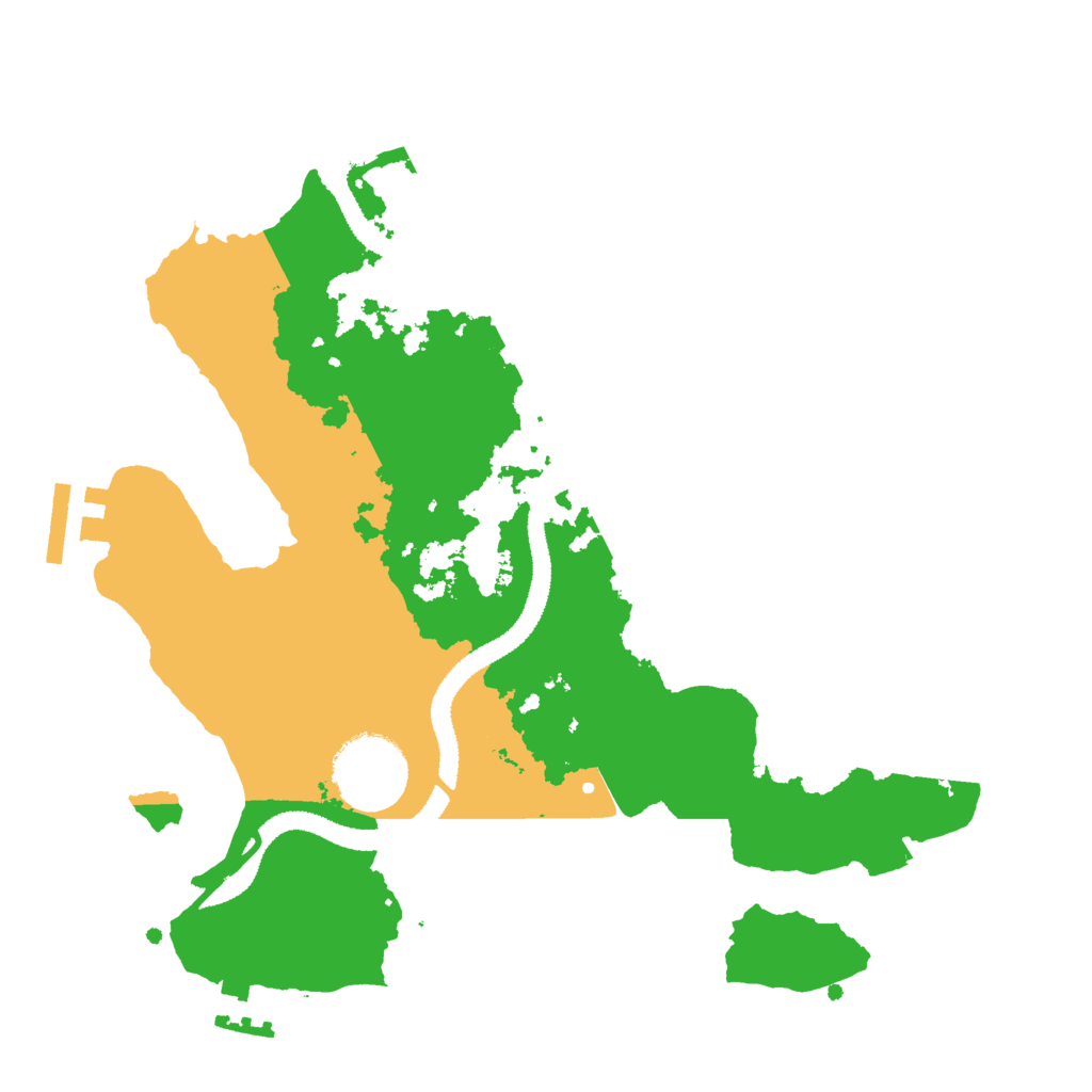 Biome Rust Map: Procedural Map, Size: 2750, Seed: 15432