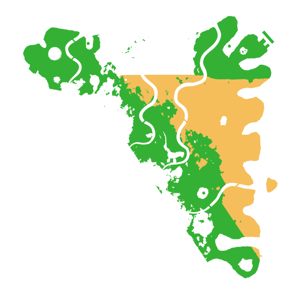 Biome Rust Map: Procedural Map, Size: 4000, Seed: 412112885