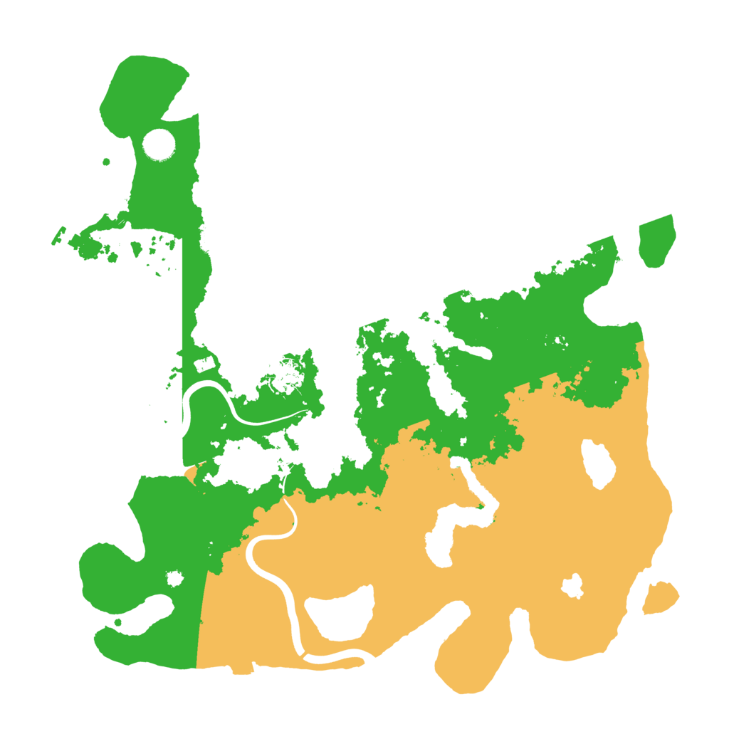 Biome Rust Map: Procedural Map, Size: 4000, Seed: 115948259