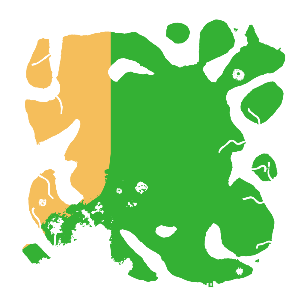 Biome Rust Map: Procedural Map, Size: 4000, Seed: 29481