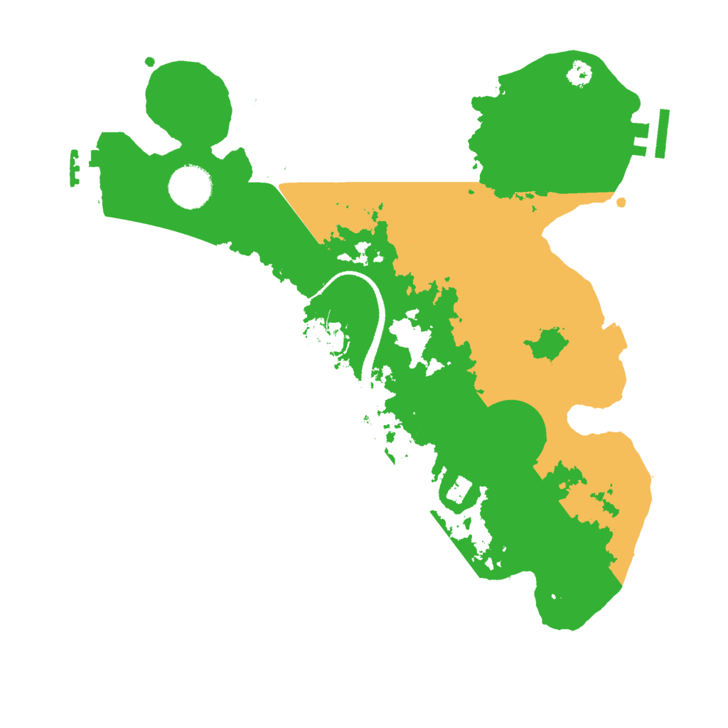 Biome Rust Map: Procedural Map, Size: 3000, Seed: 194