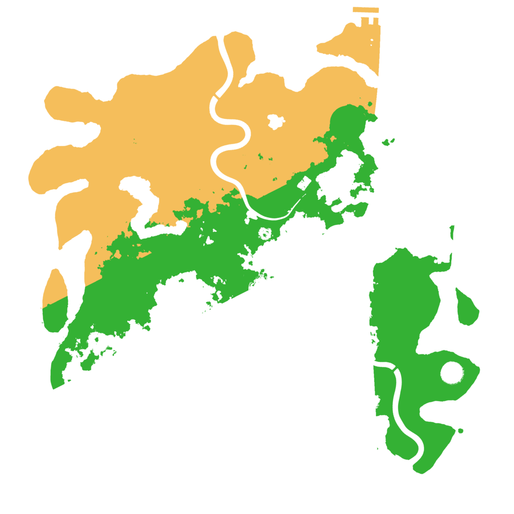Biome Rust Map: Procedural Map, Size: 4000, Seed: 987140