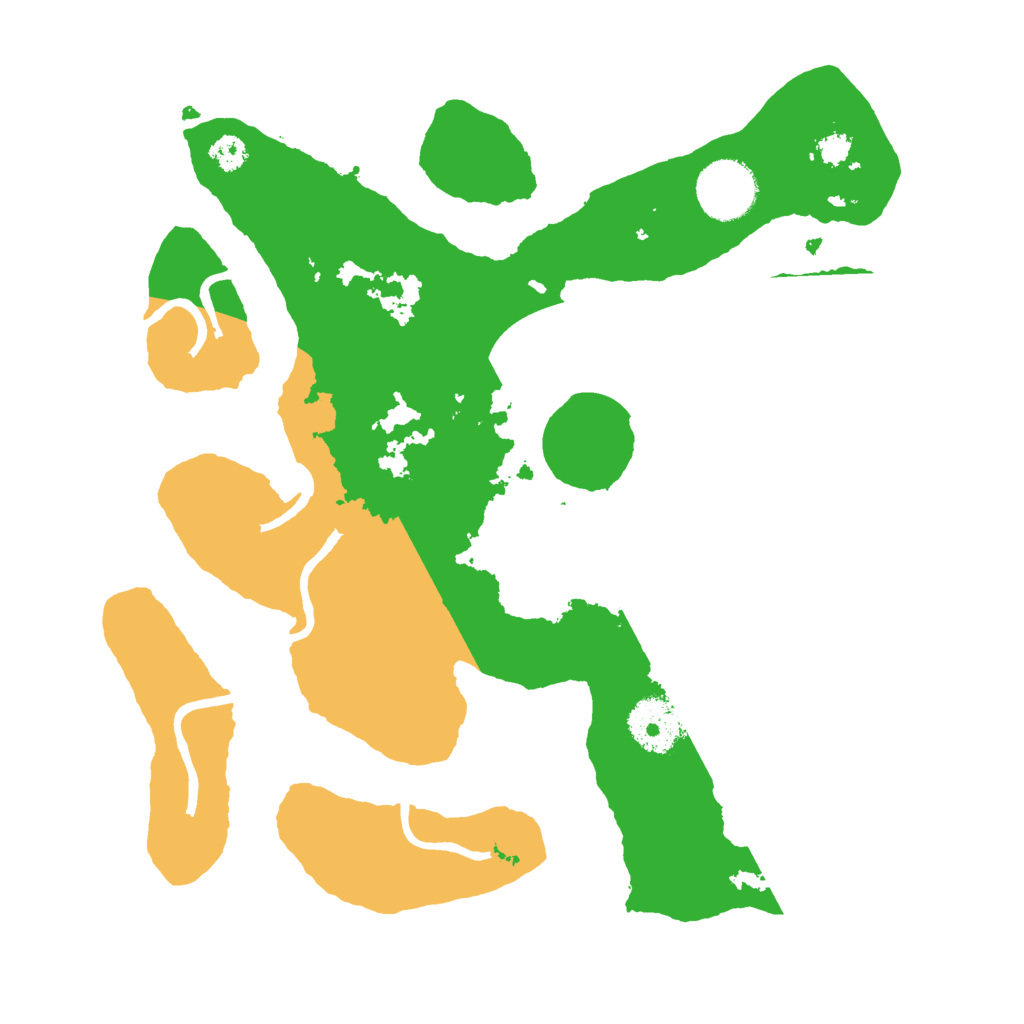 Biome Rust Map: Procedural Map, Size: 3000, Seed: 55788483