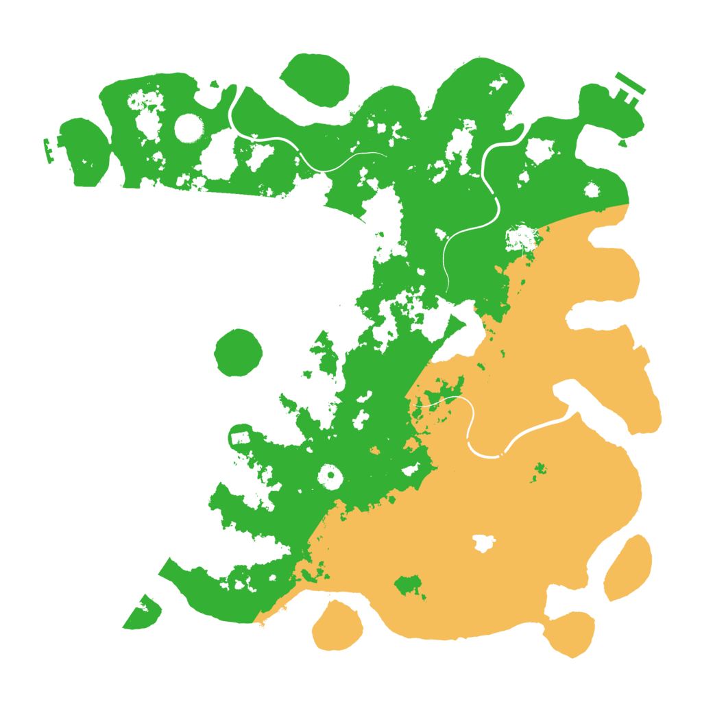 Biome Rust Map: Procedural Map, Size: 4250, Seed: 1128512105