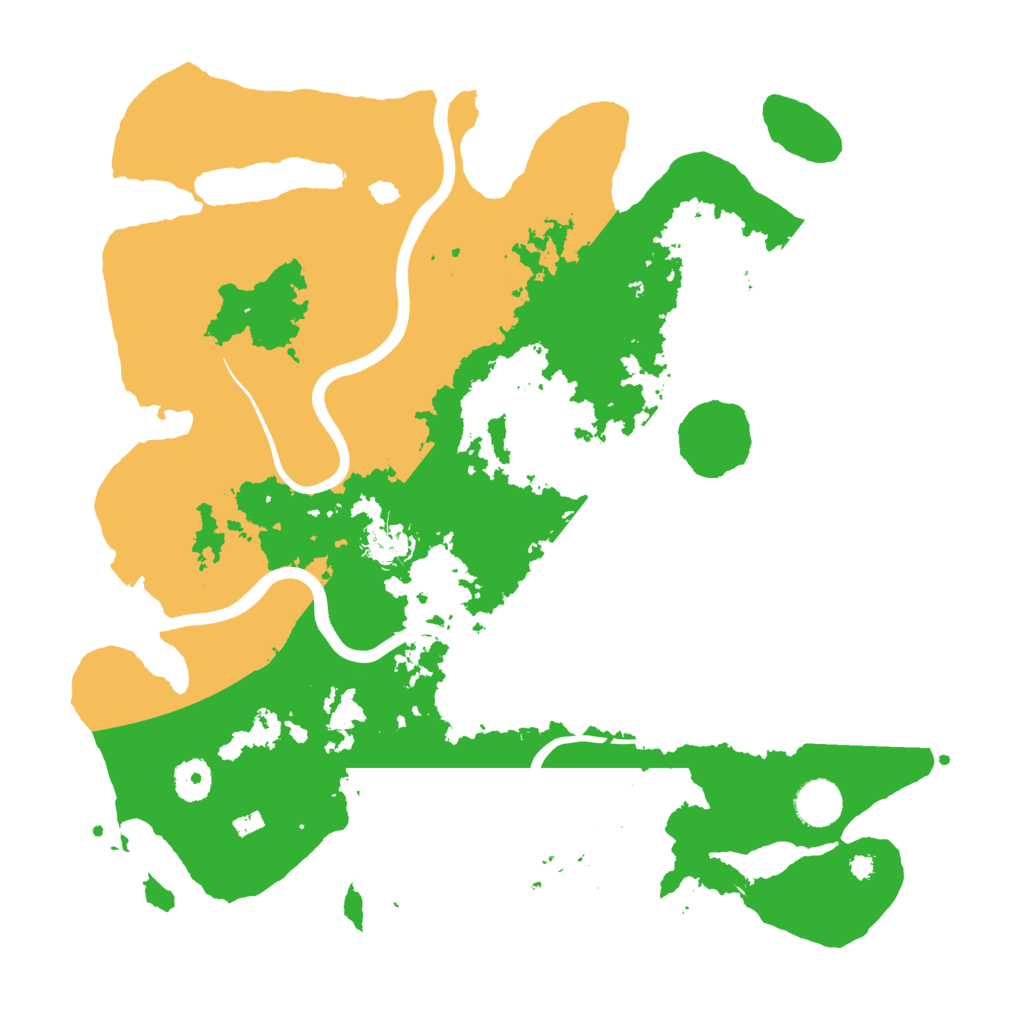 Biome Rust Map: Procedural Map, Size: 3800, Seed: 4