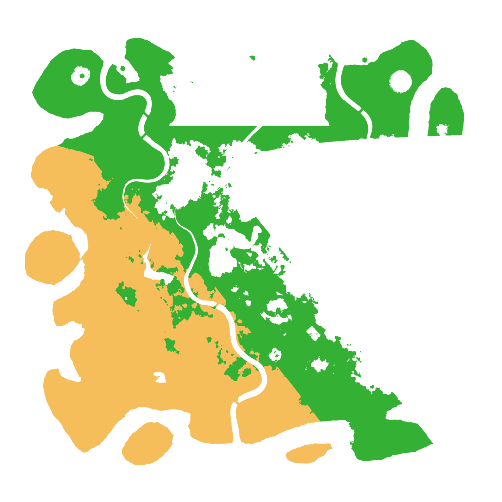 Biome Rust Map: Procedural Map, Size: 4000, Seed: 654274