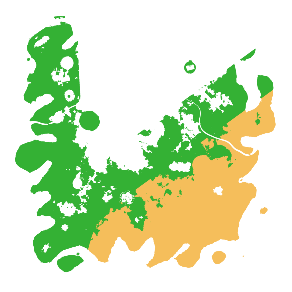 Biome Rust Map: Procedural Map, Size: 4000, Seed: 156