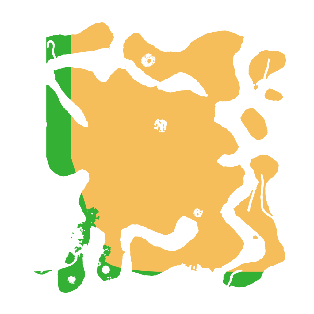 Biome Rust Map: Procedural Map, Size: 3550, Seed: 921035