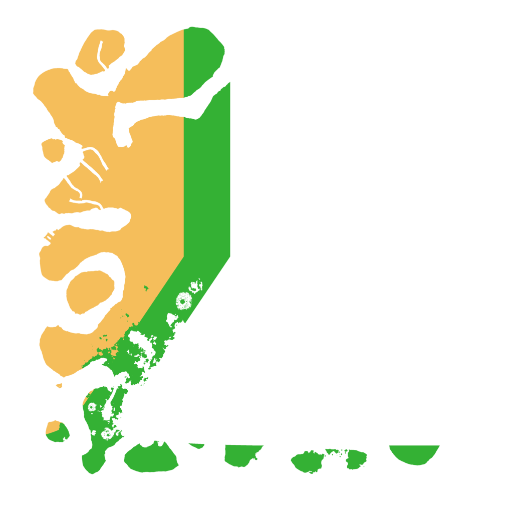 Biome Rust Map: Procedural Map, Size: 4500, Seed: 7526