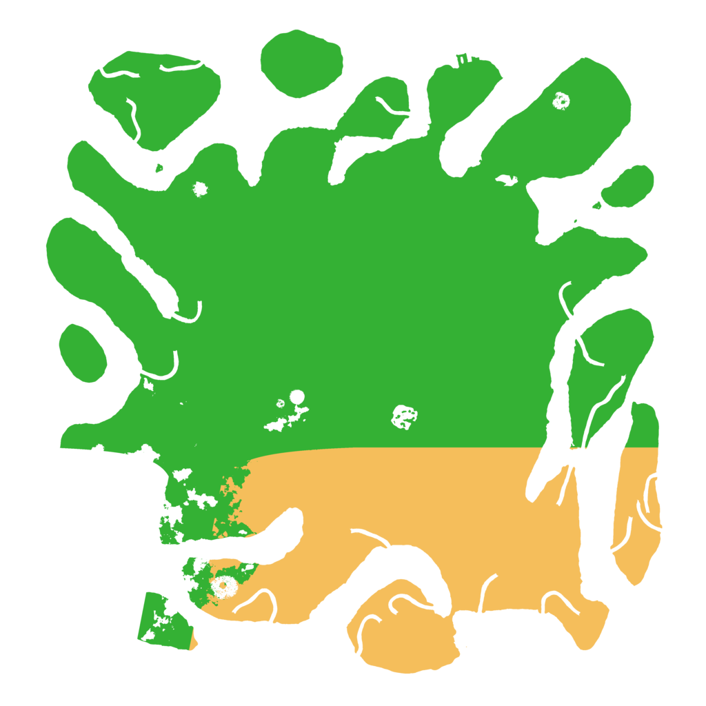 Biome Rust Map: Procedural Map, Size: 4250, Seed: 566357117