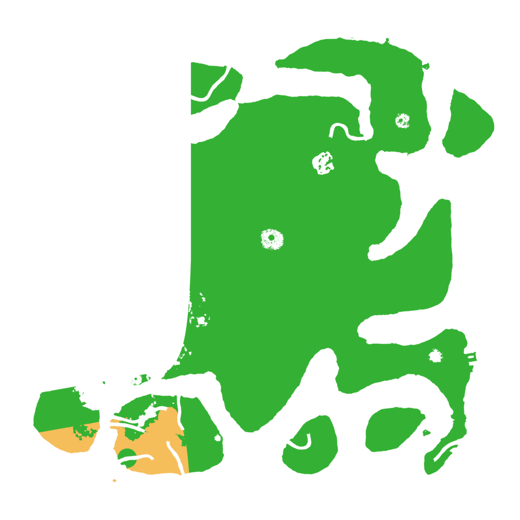 Biome Rust Map: Procedural Map, Size: 3550, Seed: 88971