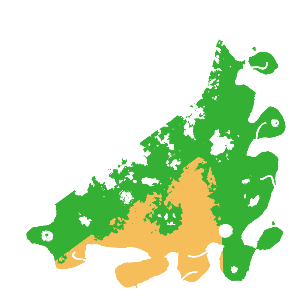 Biome Rust Map: Procedural Map, Size: 4000, Seed: 13598