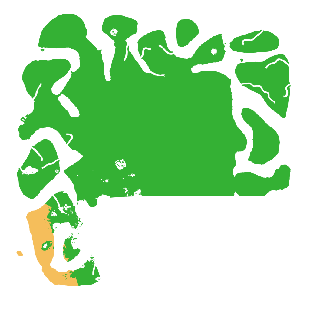 Biome Rust Map: Procedural Map, Size: 4500, Seed: 13838