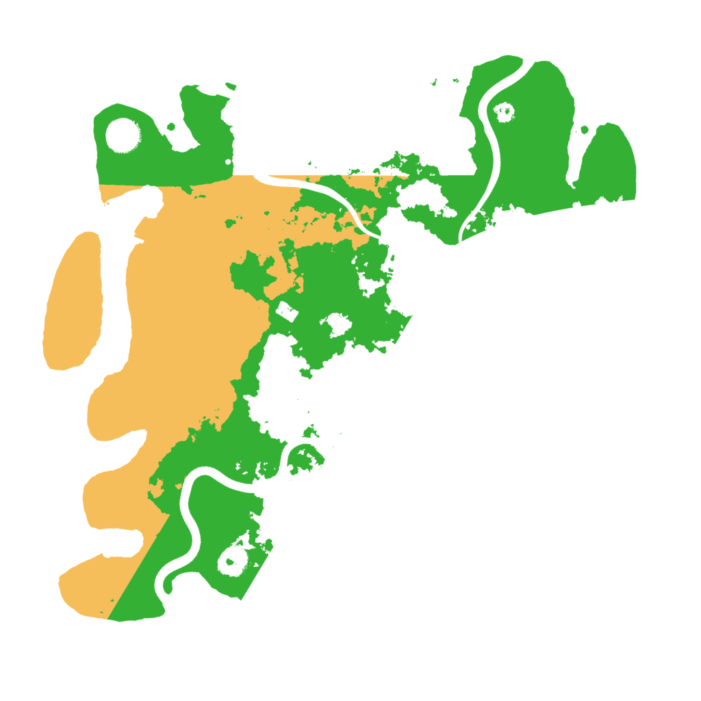 Biome Rust Map: Procedural Map, Size: 3550, Seed: 183137