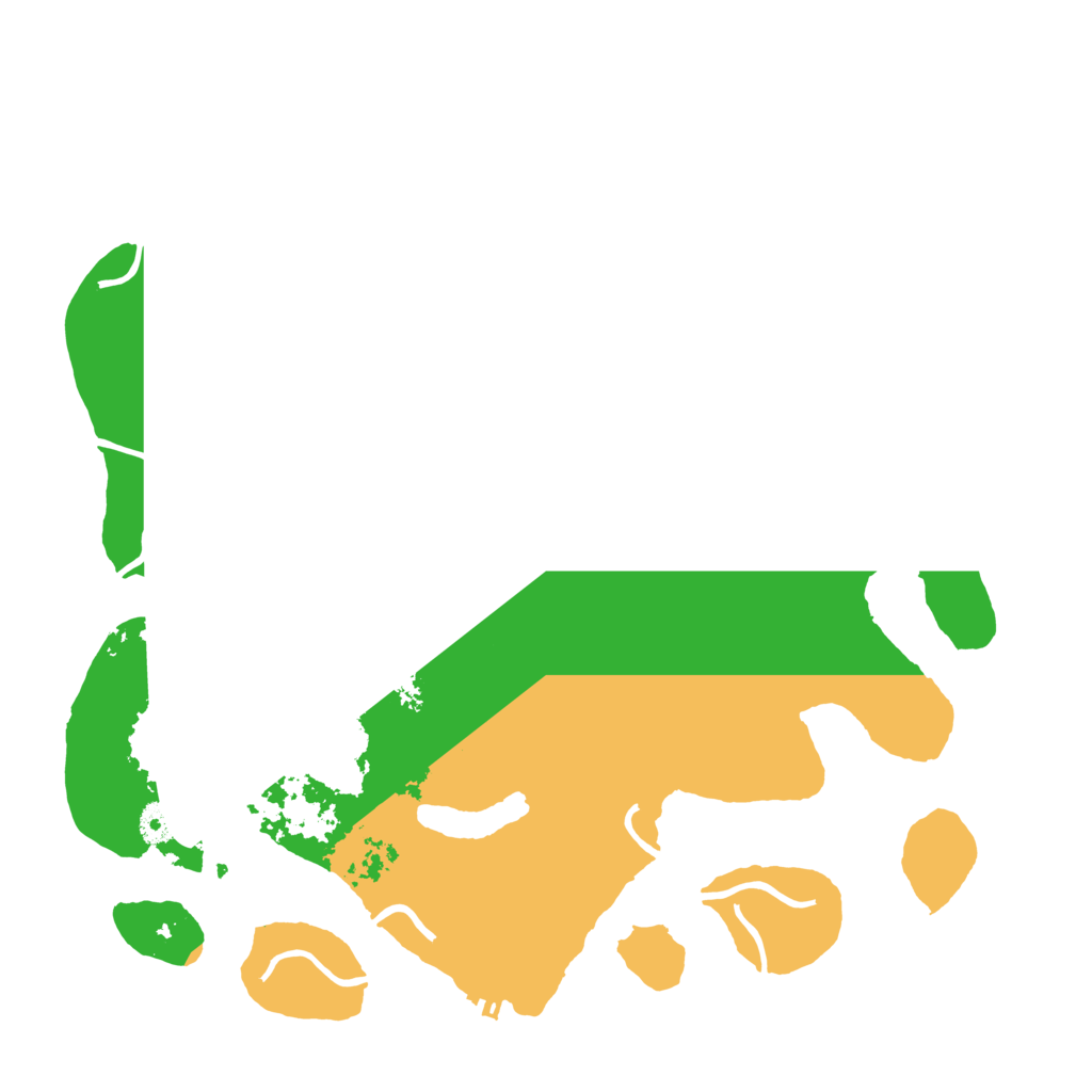 Biome Rust Map: Procedural Map, Size: 4000, Seed: 580557