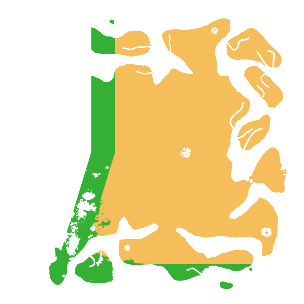 Biome Rust Map: Procedural Map, Size: 4500, Seed: 38653156